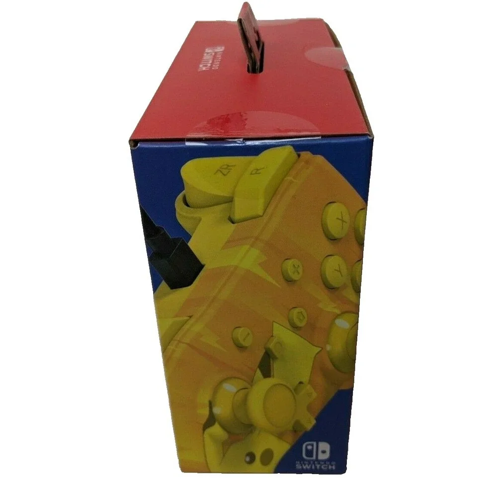 NIB Nintendo Switch Pokemon Wired Controller Yellow Pikachu‎ Static